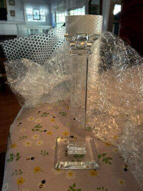 Tiffany & Co Crystal Candlesticks